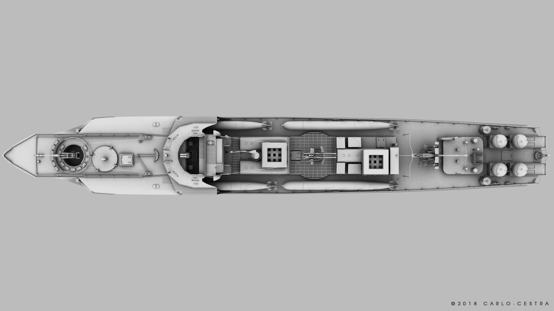 SCHNELLBOOT S100 3D model_14