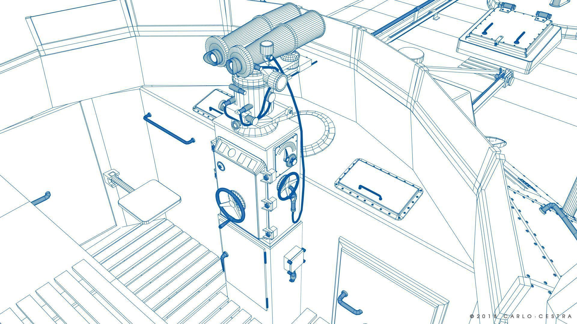 SCHNELLBOOT S100 3D model_23