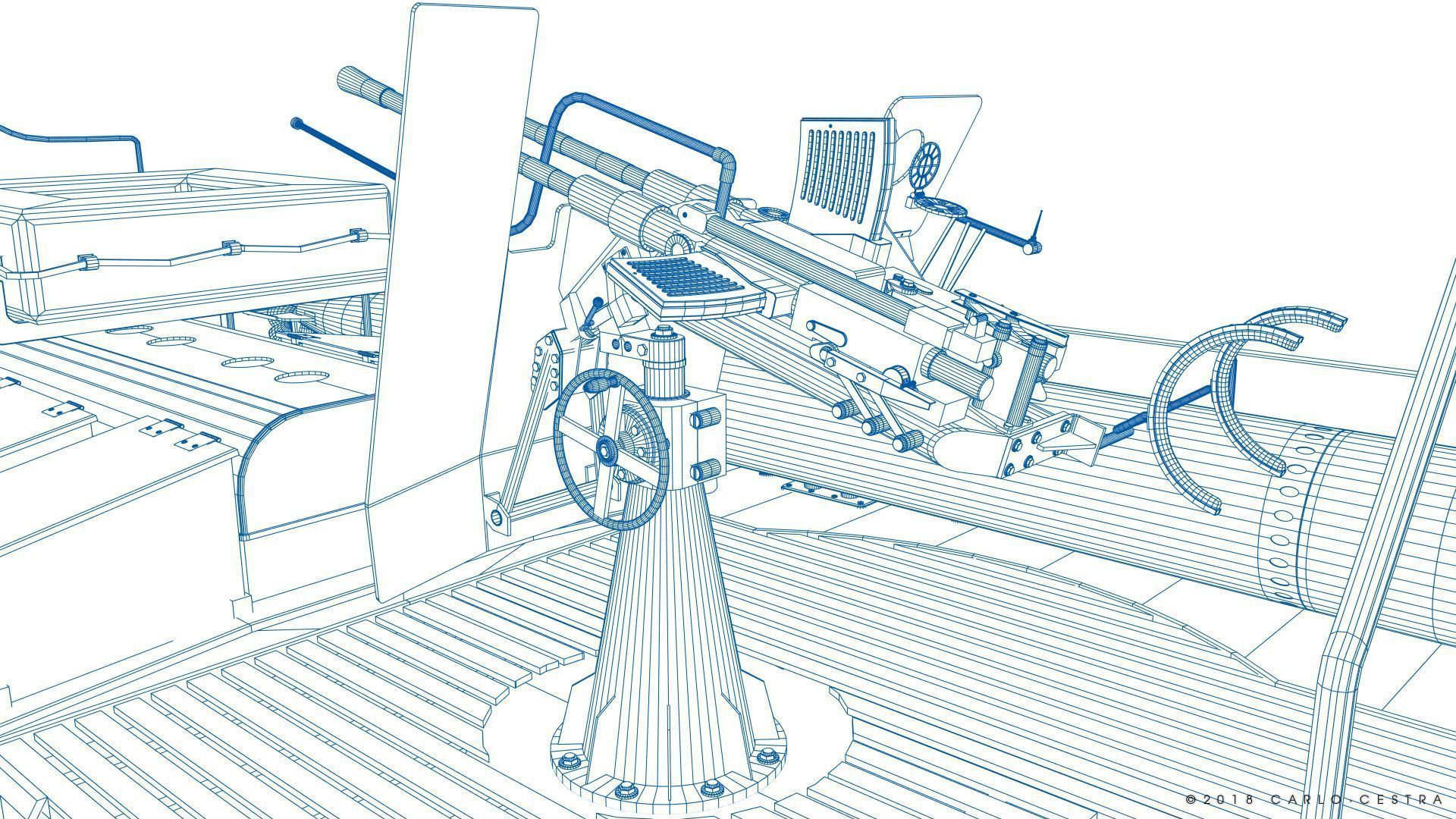 SCHNELLBOOT S100 3D model_24