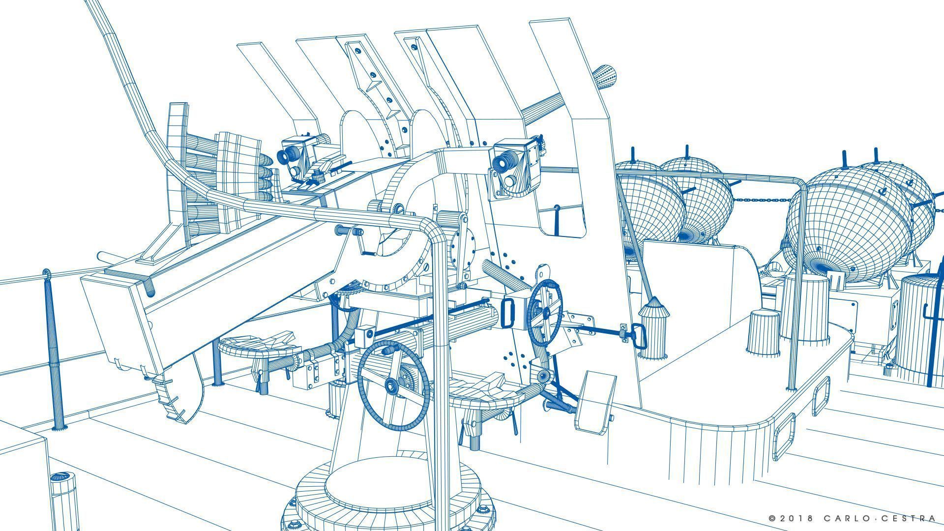 SCHNELLBOOT S100 3D model_33