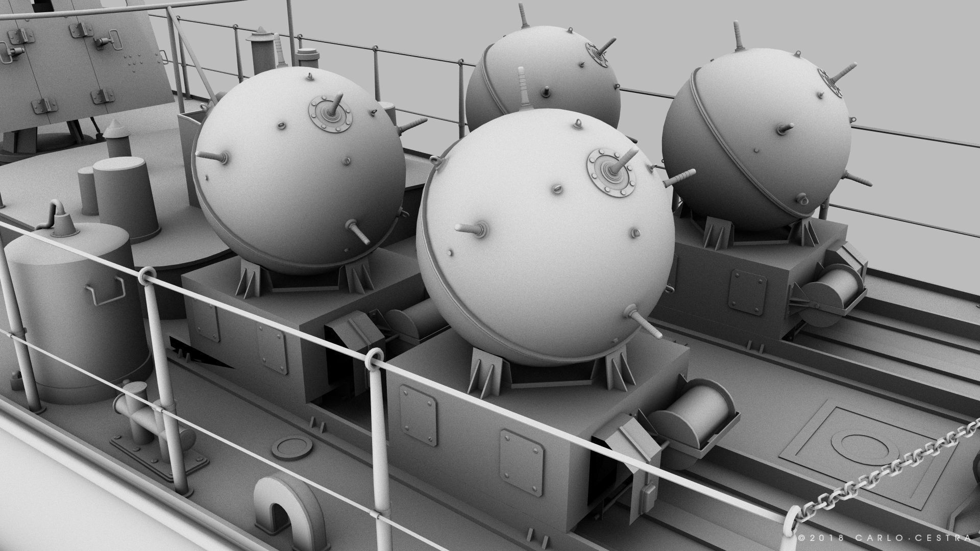 SCHNELLBOOT S100 3D model_12