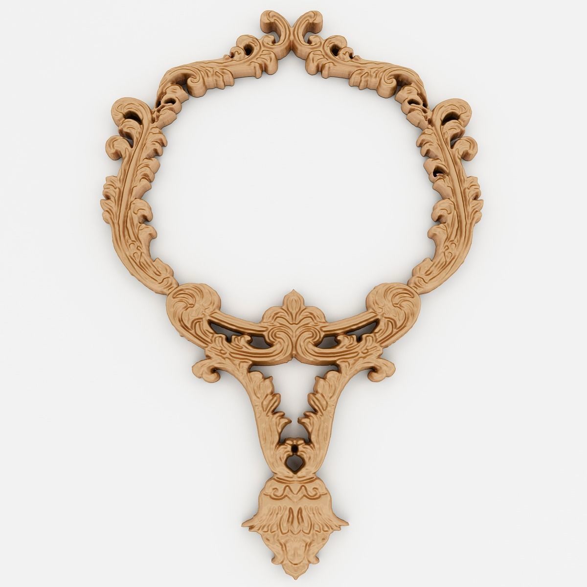 Frames for mirrors and paintings 22 pieces Set-2 3D model_6