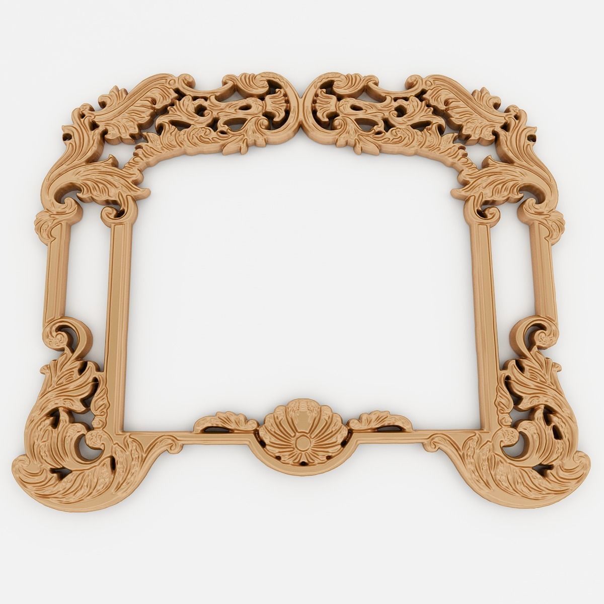 Frames for mirrors and paintings 22 pieces Set-2 3D model_1