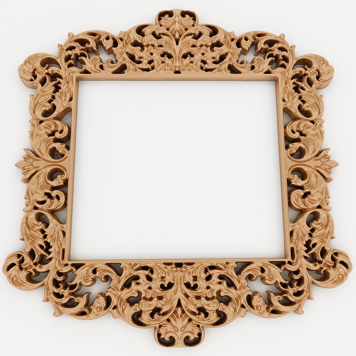 Frames for mirrors and paintings 22 pieces Set-2 3D model_14
