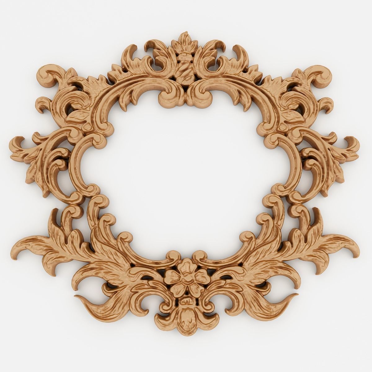 Frames for mirrors and paintings 22 pieces Set-2 3D model_2