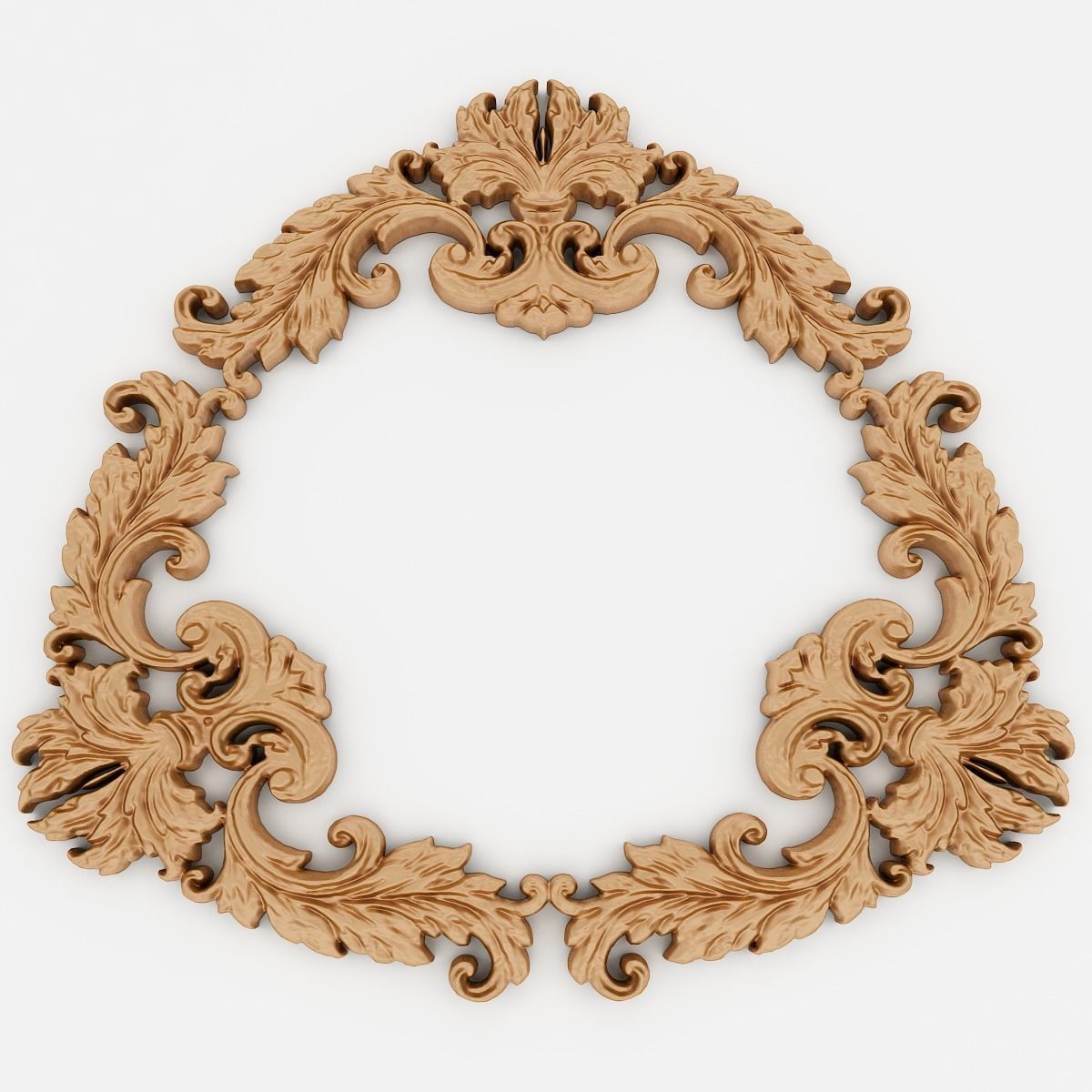 Frames for mirrors and paintings 22 pieces Set-2 3D model_3