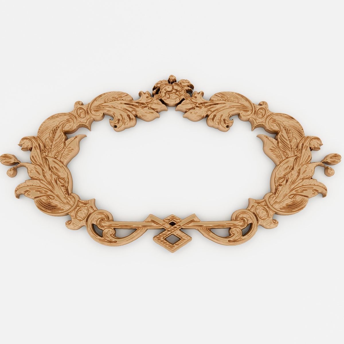 Frames for mirrors and paintings 22 pieces Set-2 3D model_15