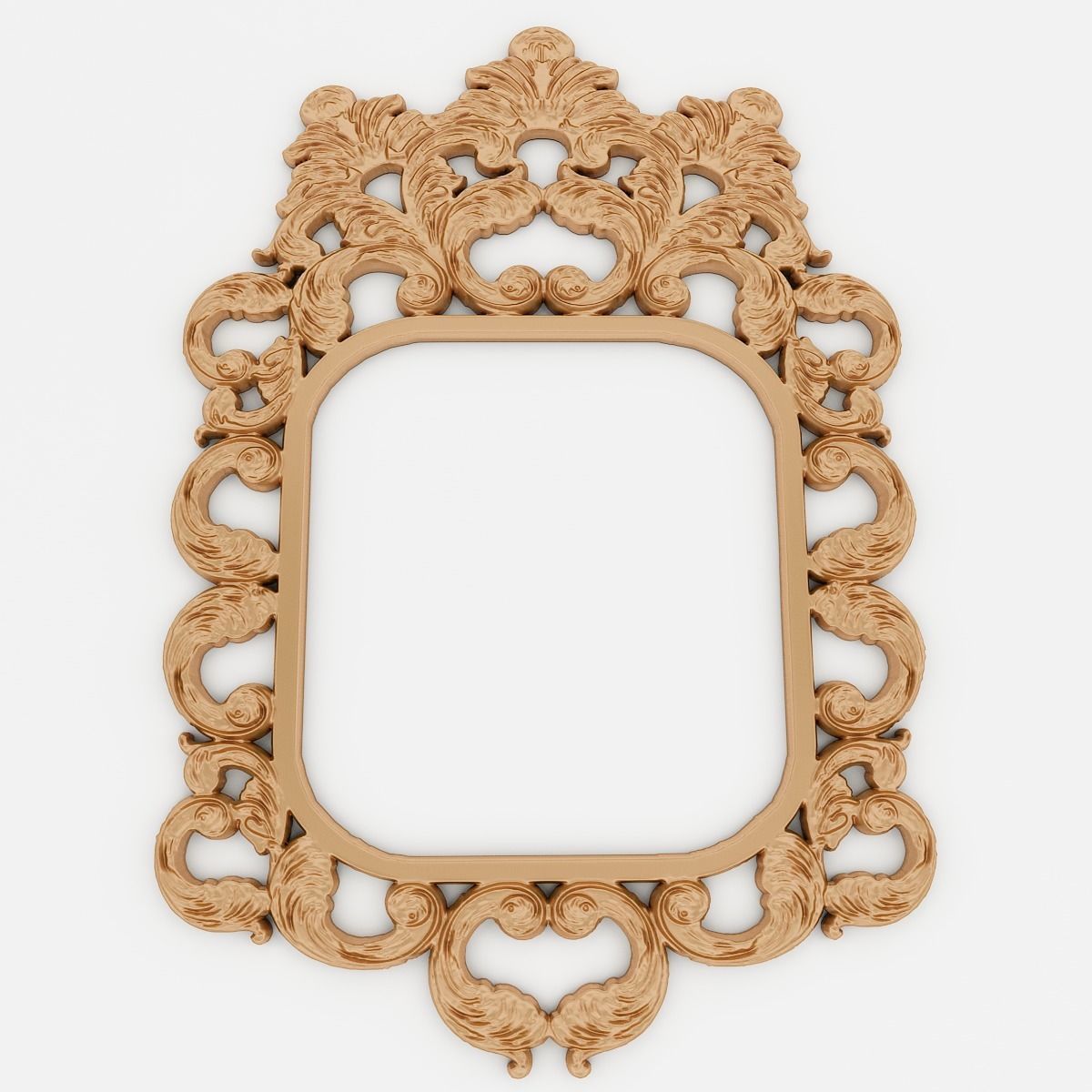 Frames for mirrors and paintings 22 pieces Set-2 3D model_20