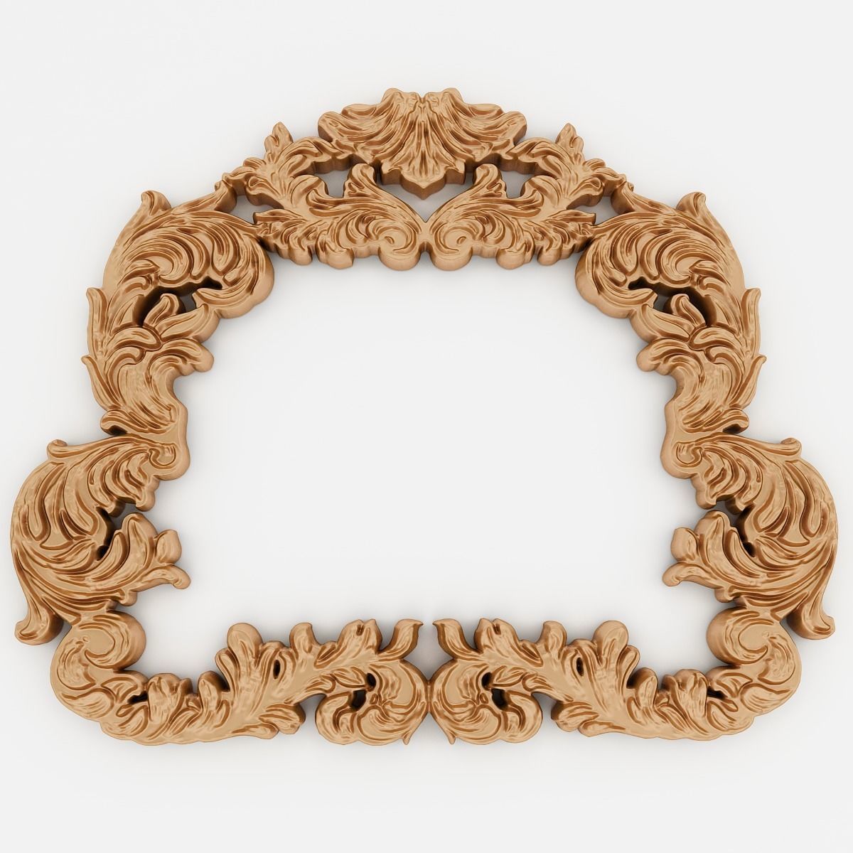 Frames for mirrors and paintings 22 pieces Set-2 3D model_4