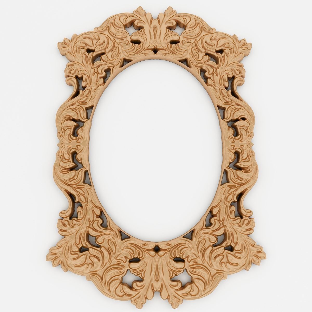 Frames for mirrors and paintings 22 pieces Set-2 3D model_19