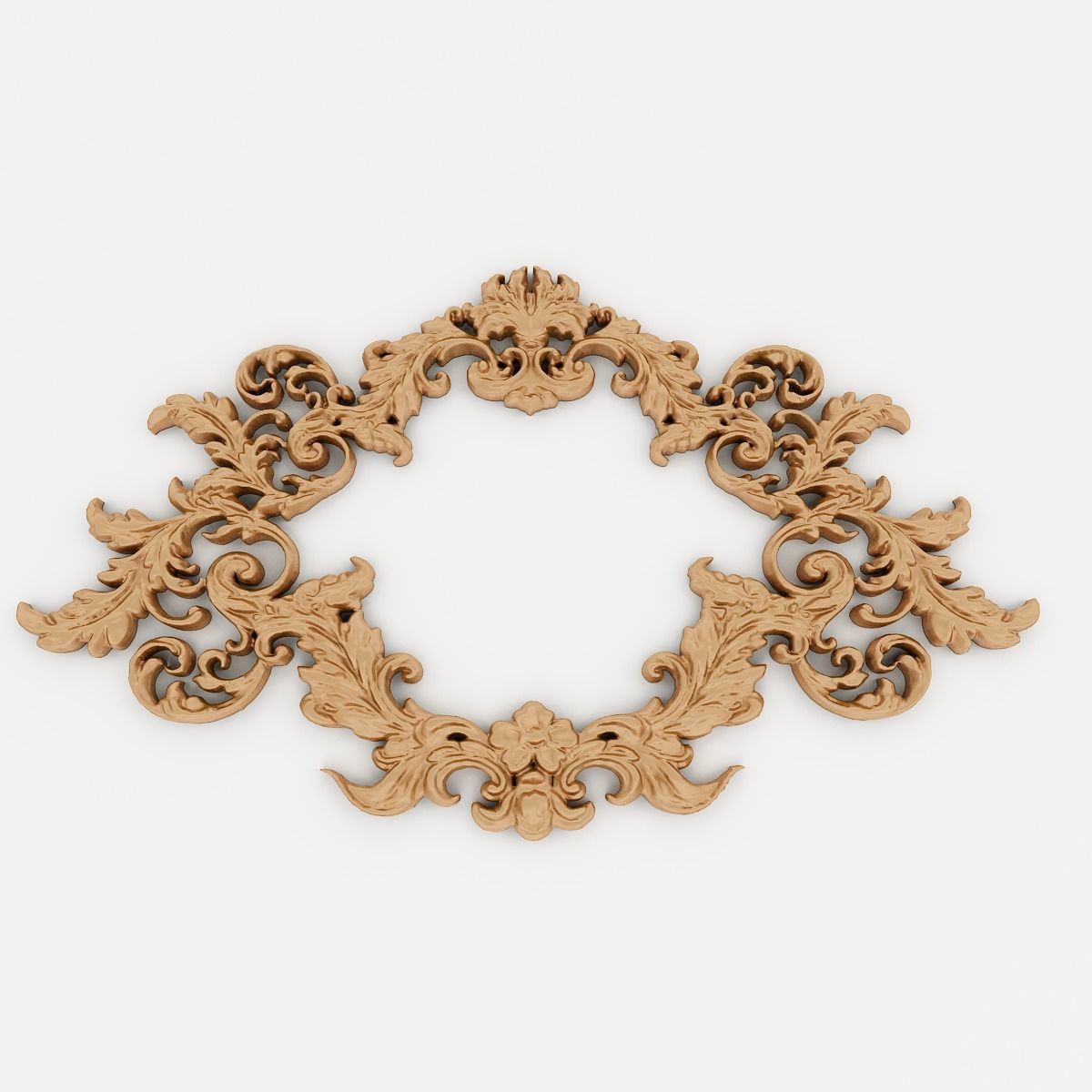 Frames for mirrors and paintings 22 pieces Set-2 3D model_22