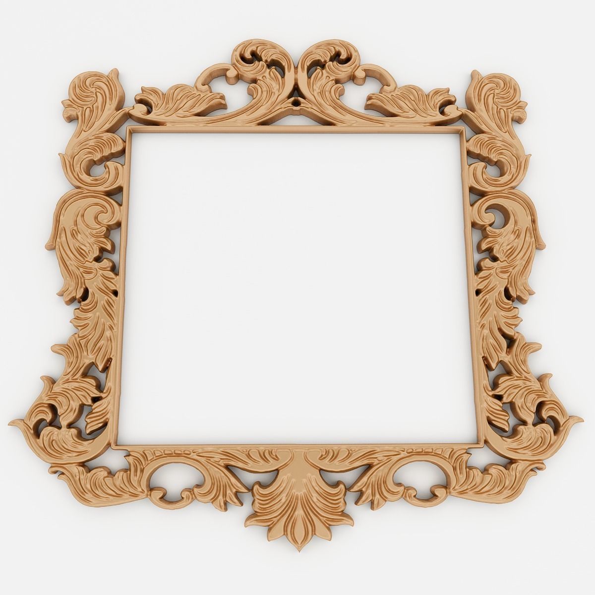 Frames for mirrors and paintings 22 pieces Set-2 3D model_5