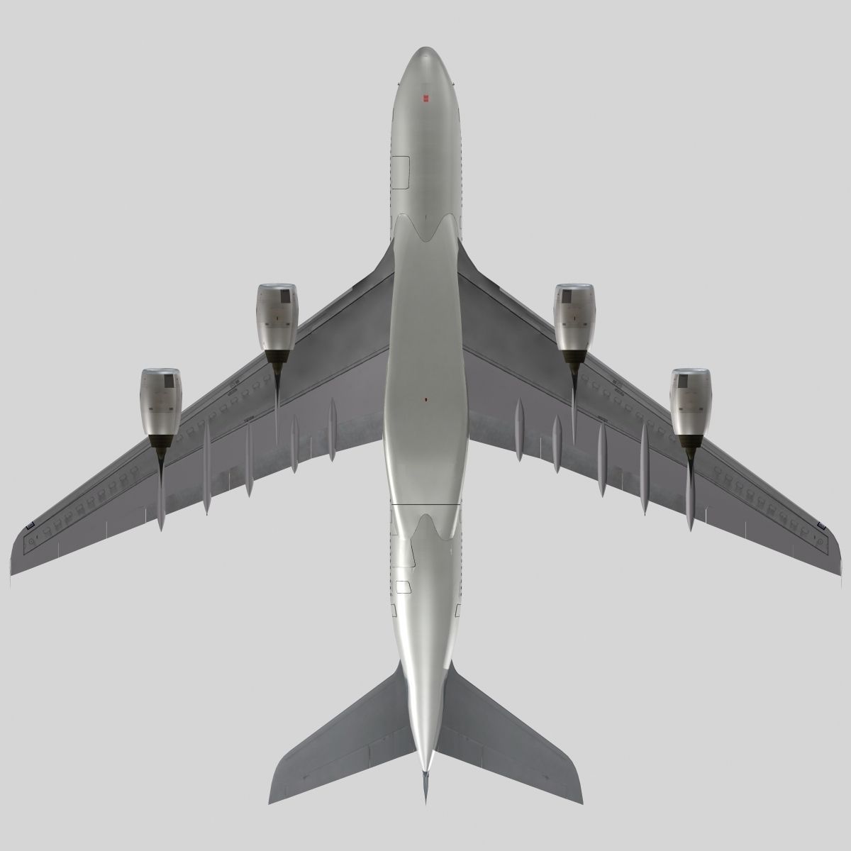 Airbus A-380 Air France 3D model_5