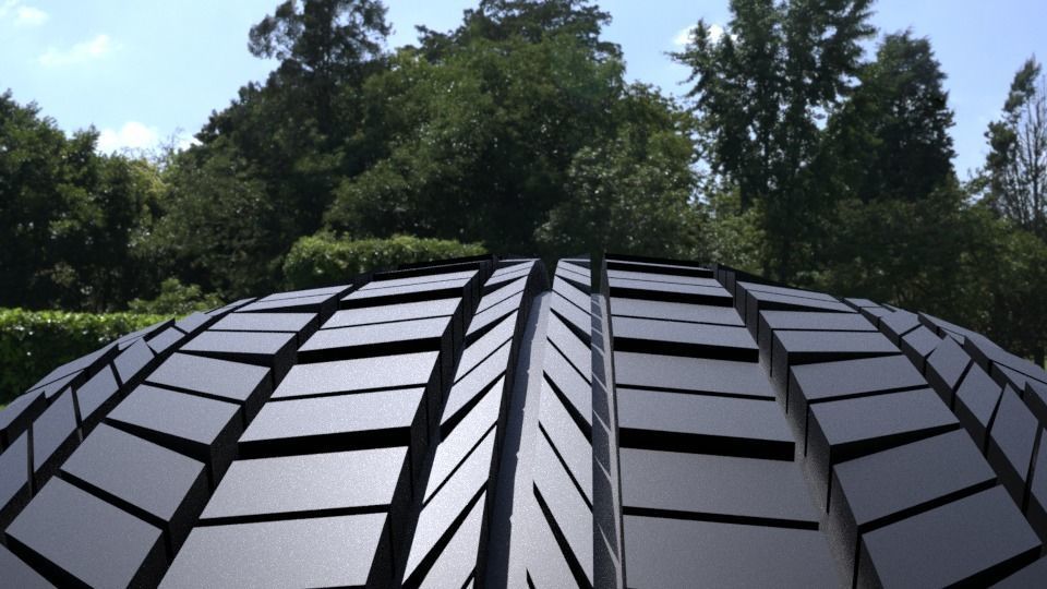 ORTAS TIRE PACK 2 INCLUDING 5 GAME READY TIRES Low-poly 3D model_27