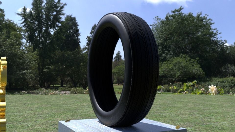 ORTAS TIRE PACK 2 INCLUDING 5 GAME READY TIRES Low-poly 3D model_25