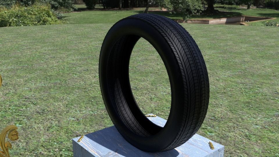 ORTAS TIRE PACK 2 INCLUDING 5 GAME READY TIRES Low-poly 3D model_33