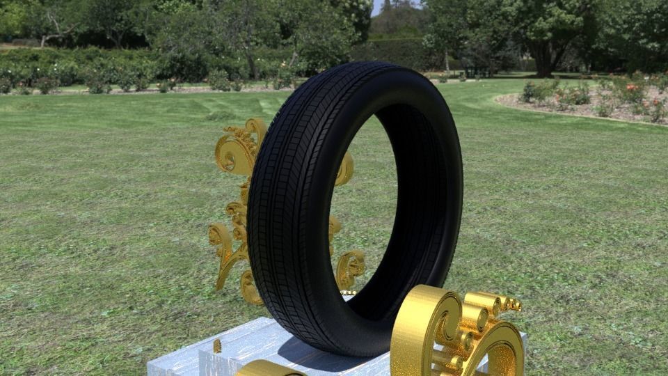 ORTAS TIRE PACK 2 INCLUDING 5 GAME READY TIRES Low-poly 3D model_34