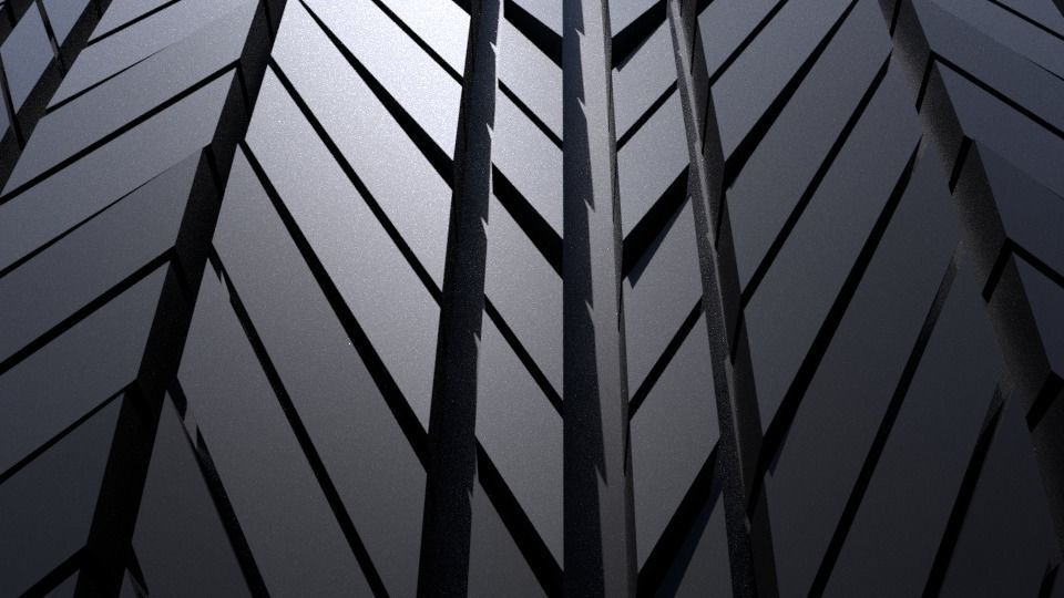 ORTAS TIRE PACK 2 INCLUDING 5 GAME READY TIRES Low-poly 3D model_15