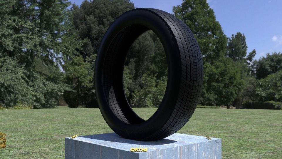 ORTAS TIRE PACK 2 INCLUDING 5 GAME READY TIRES Low-poly 3D model_44