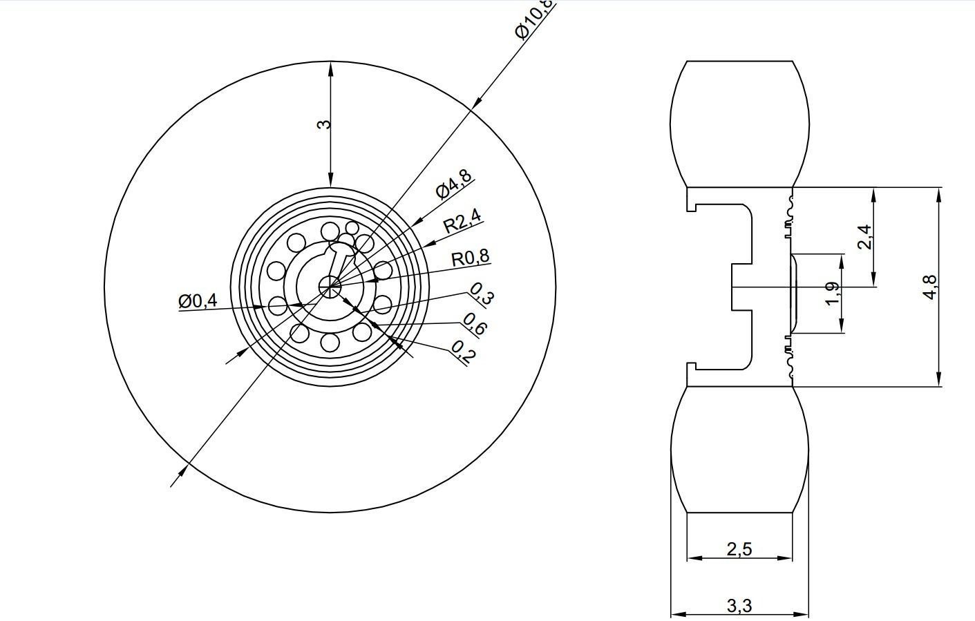3D Print Scale Crawler 1 10 Truck militar 3D print model_11