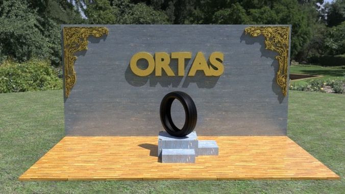 ORTAS TIRE PACK 3 INCLUDING 5 GAME READY TIRES Low-poly 3D model