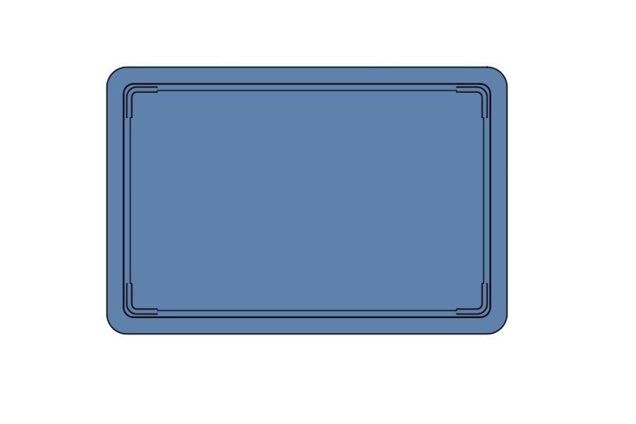 Euro container 3D model_1