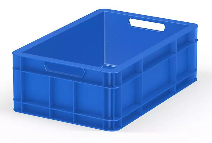 Euro container 3D model_0