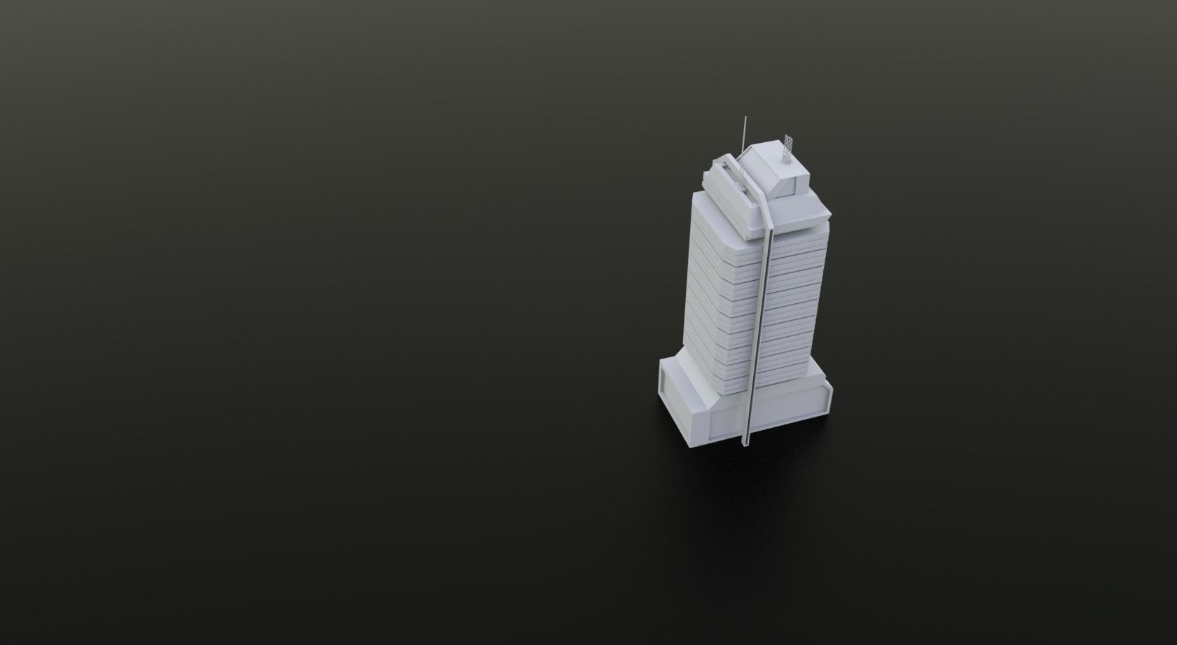 15 LOWPOLY SCIFI PACK Low-poly 3D model 3D model_9