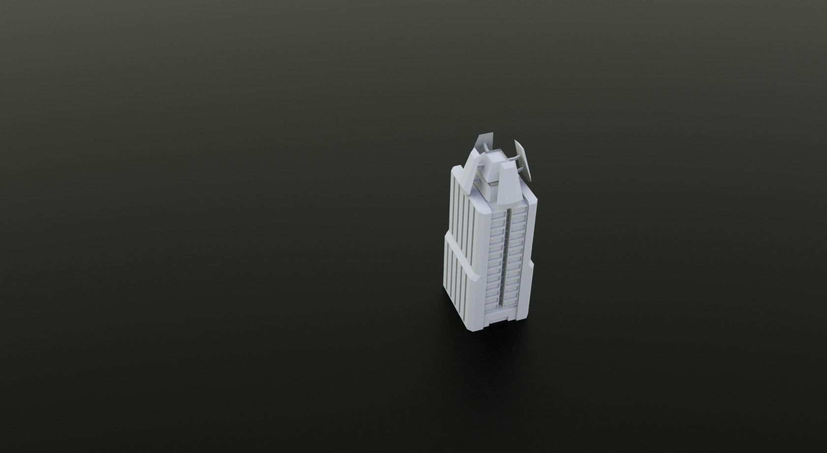 15 LOWPOLY SCIFI PACK Low-poly 3D model 3D model_7