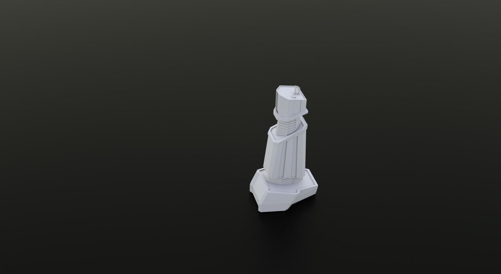 15 LOWPOLY SCIFI PACK Low-poly 3D model 3D model_12