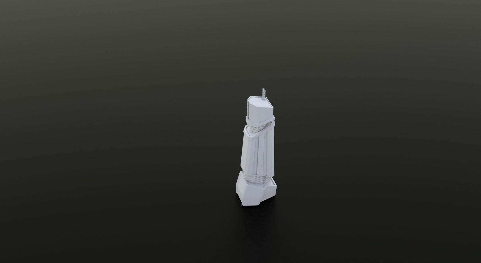 15 LOWPOLY SCIFI PACK Low-poly 3D model 3D model_3