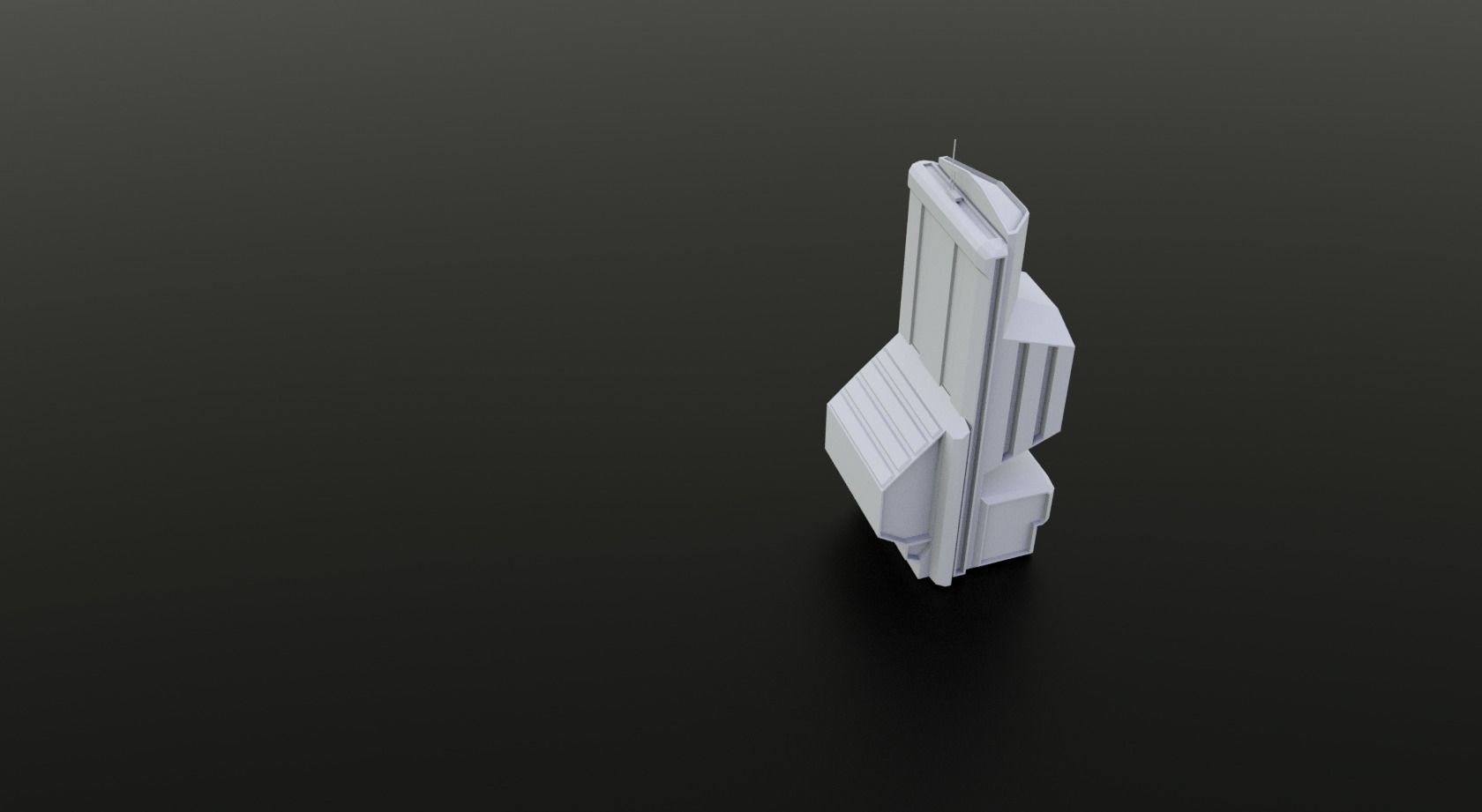 15 LOWPOLY SCIFI PACK Low-poly 3D model 3D model_5