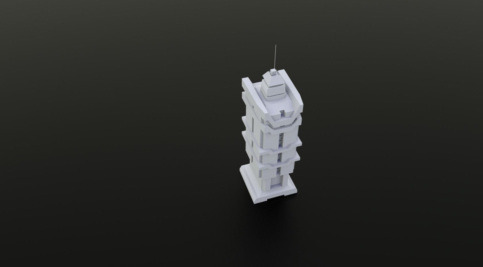 15 LOWPOLY SCIFI PACK Low-poly 3D model 3D model_13