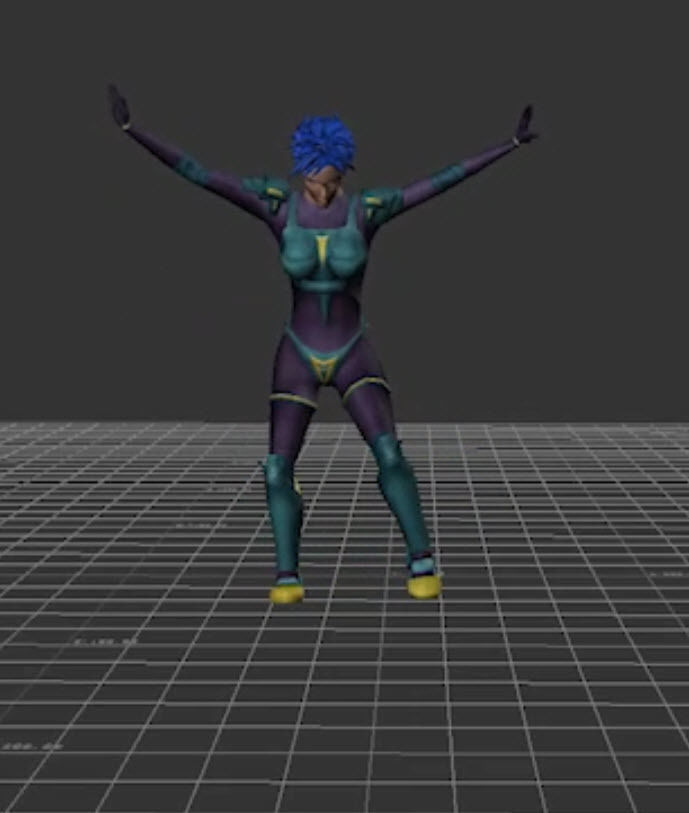 freestyle dance - On My Mind 3D model_4