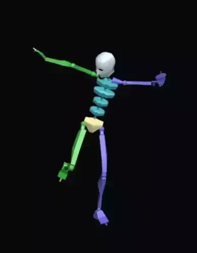 freestyle dance - On My Mind 3D model