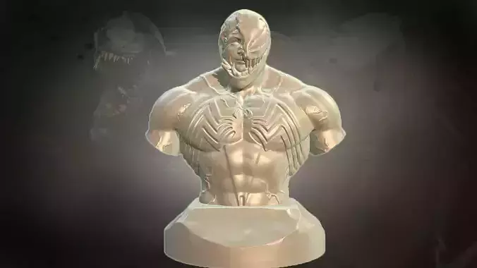 Venom  figure for 3d printing 