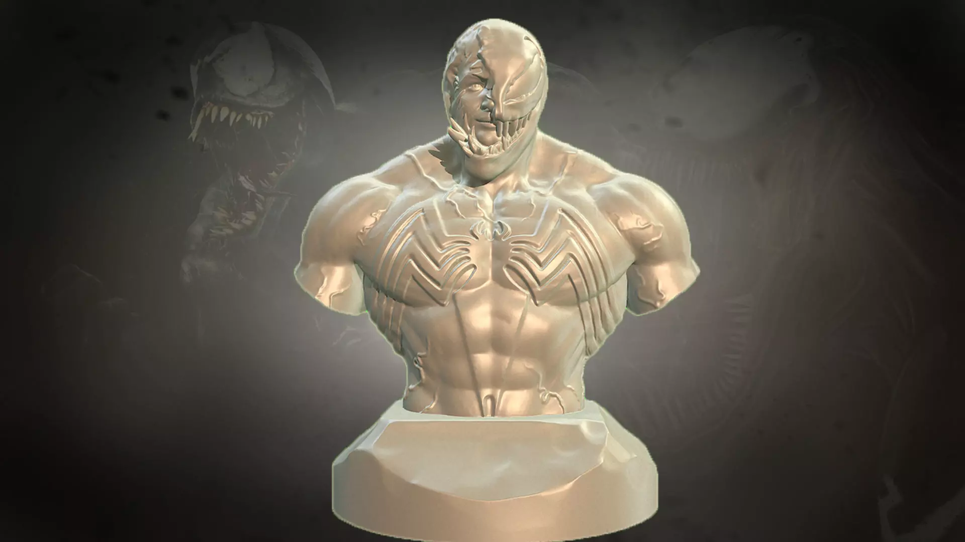 Venom figure for 3d printing 3D print model_0