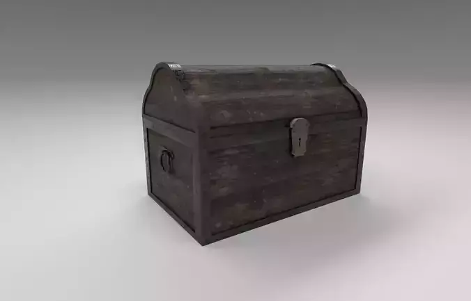Wooden chest