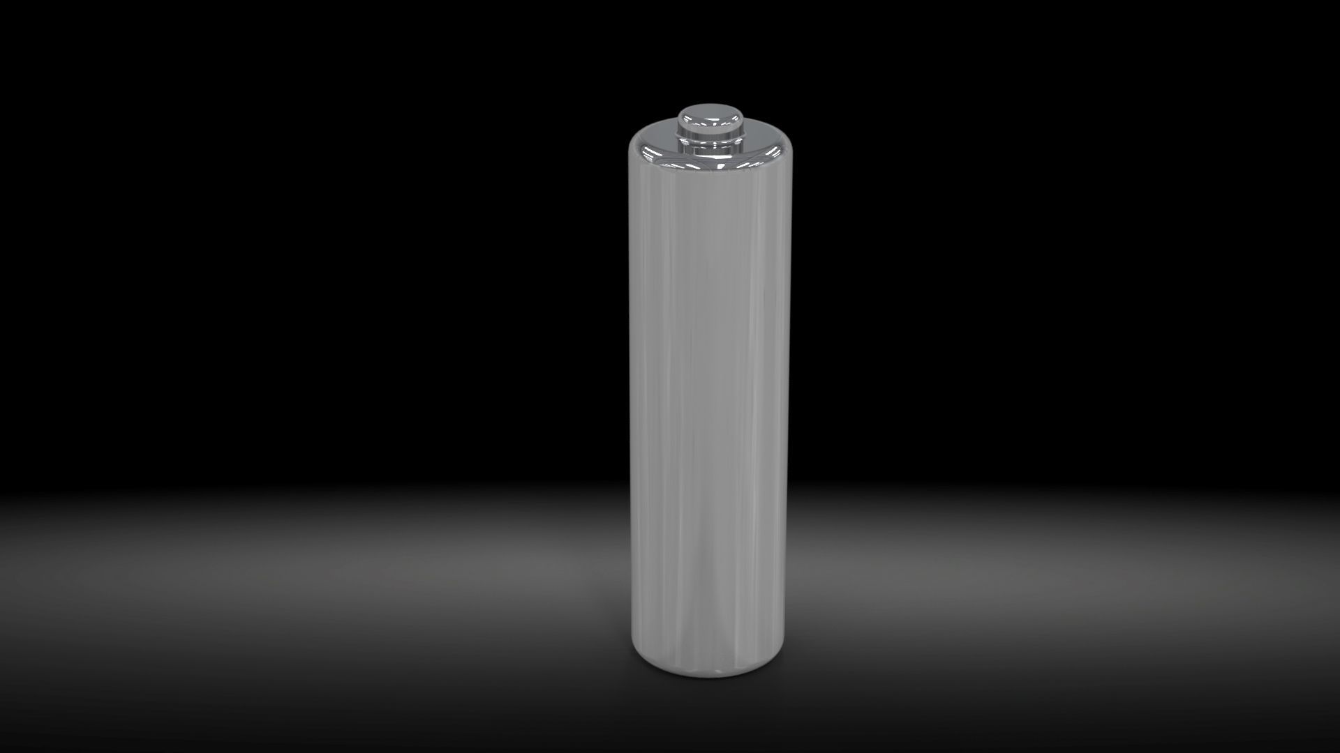 Battery AA - Free Sample Free low-poly 3D model_1