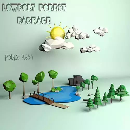 Low Poly Forest package