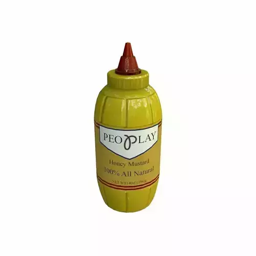 Mustard propplay bottle