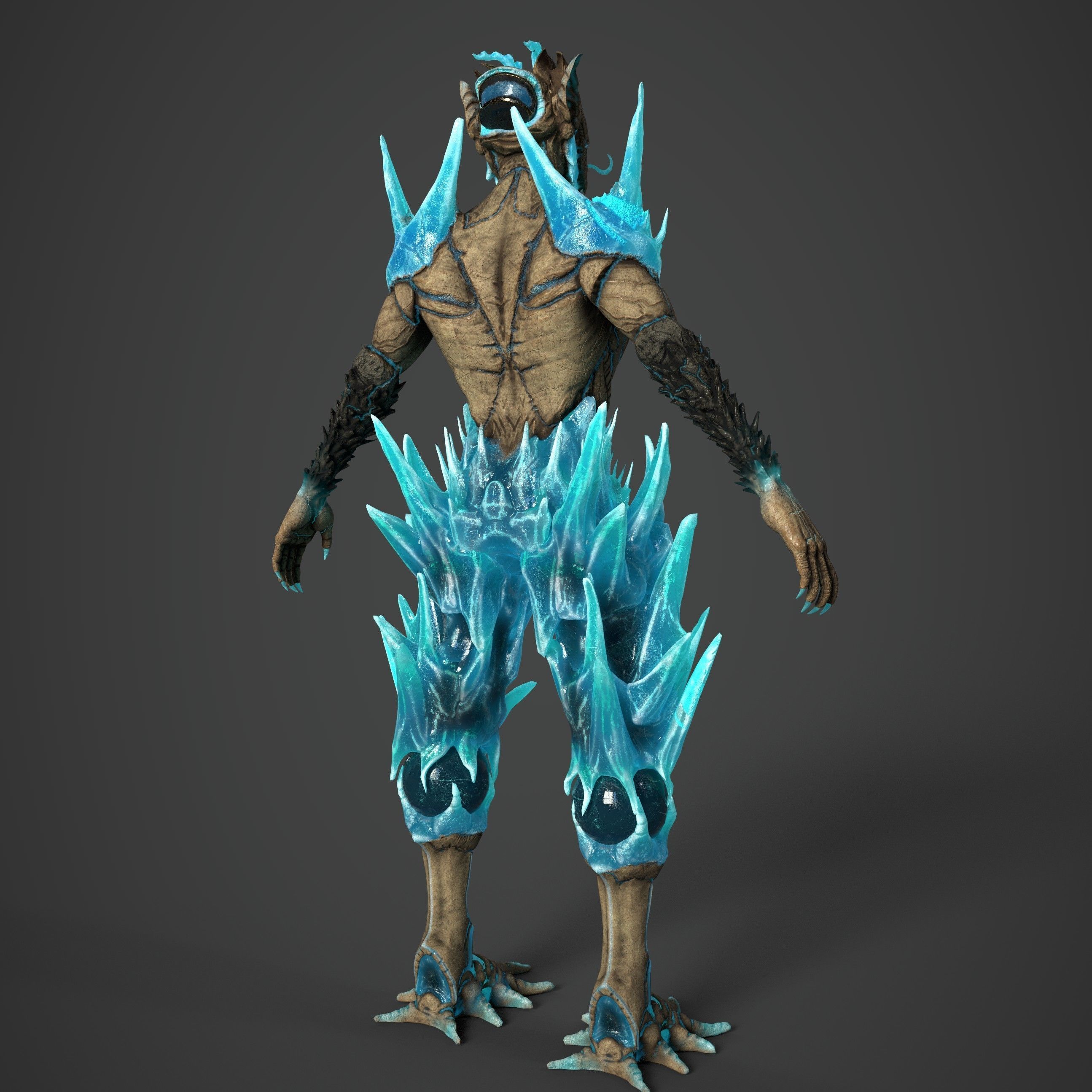 Magice character 3D model_5