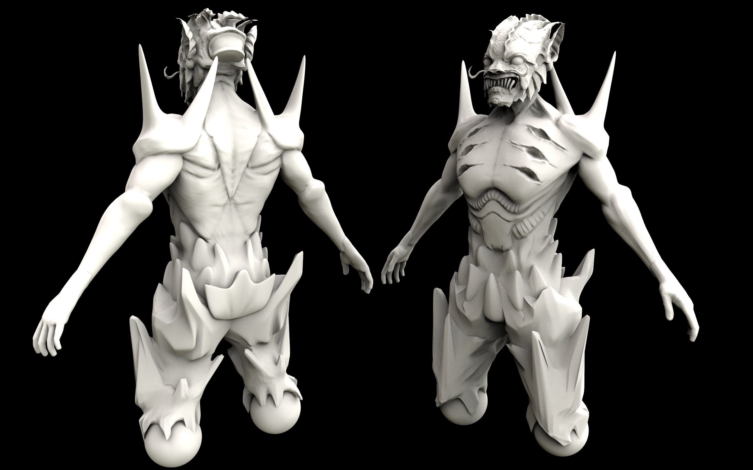 Magice character 3D model_7