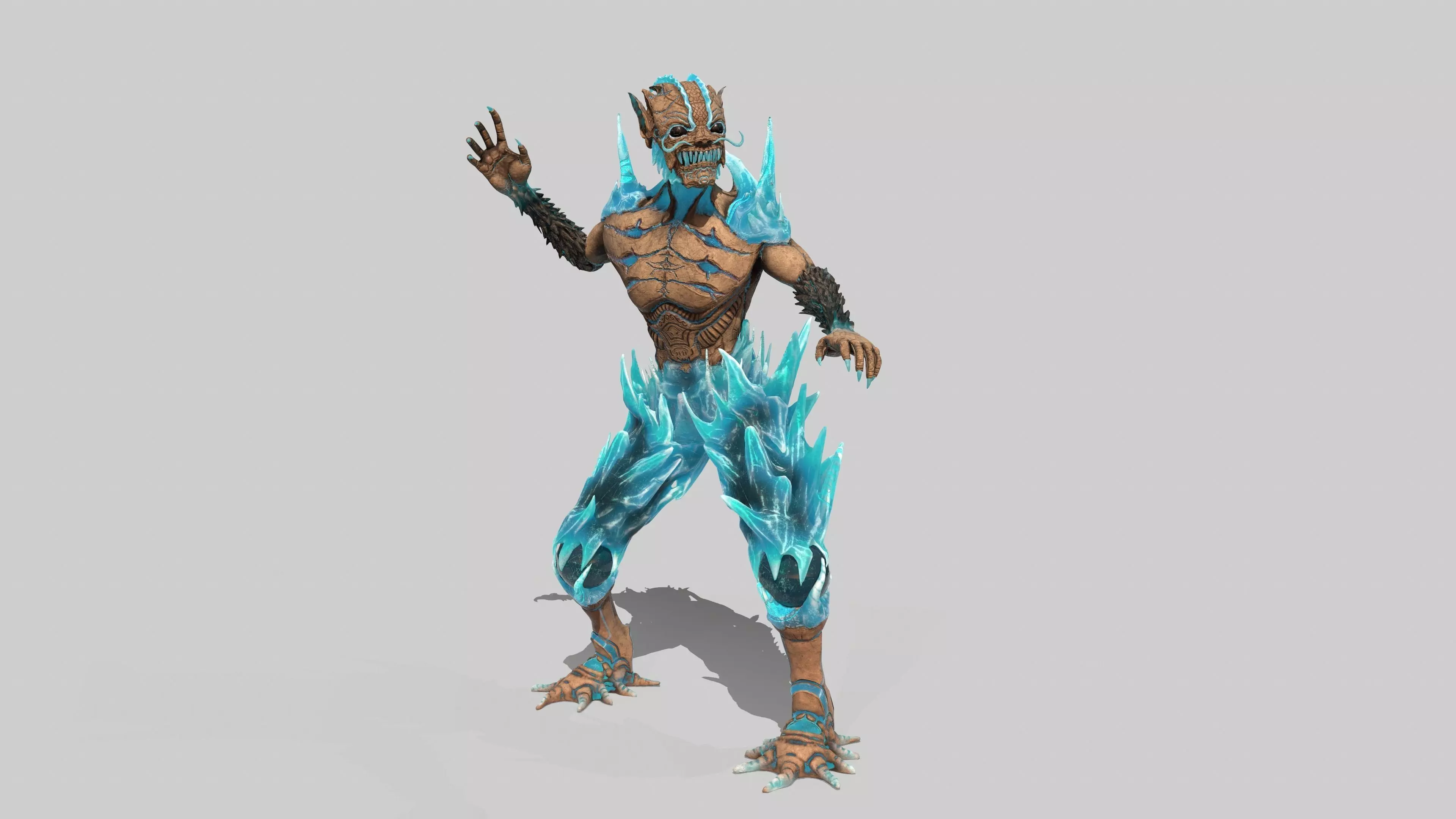Magice character 3D model_0