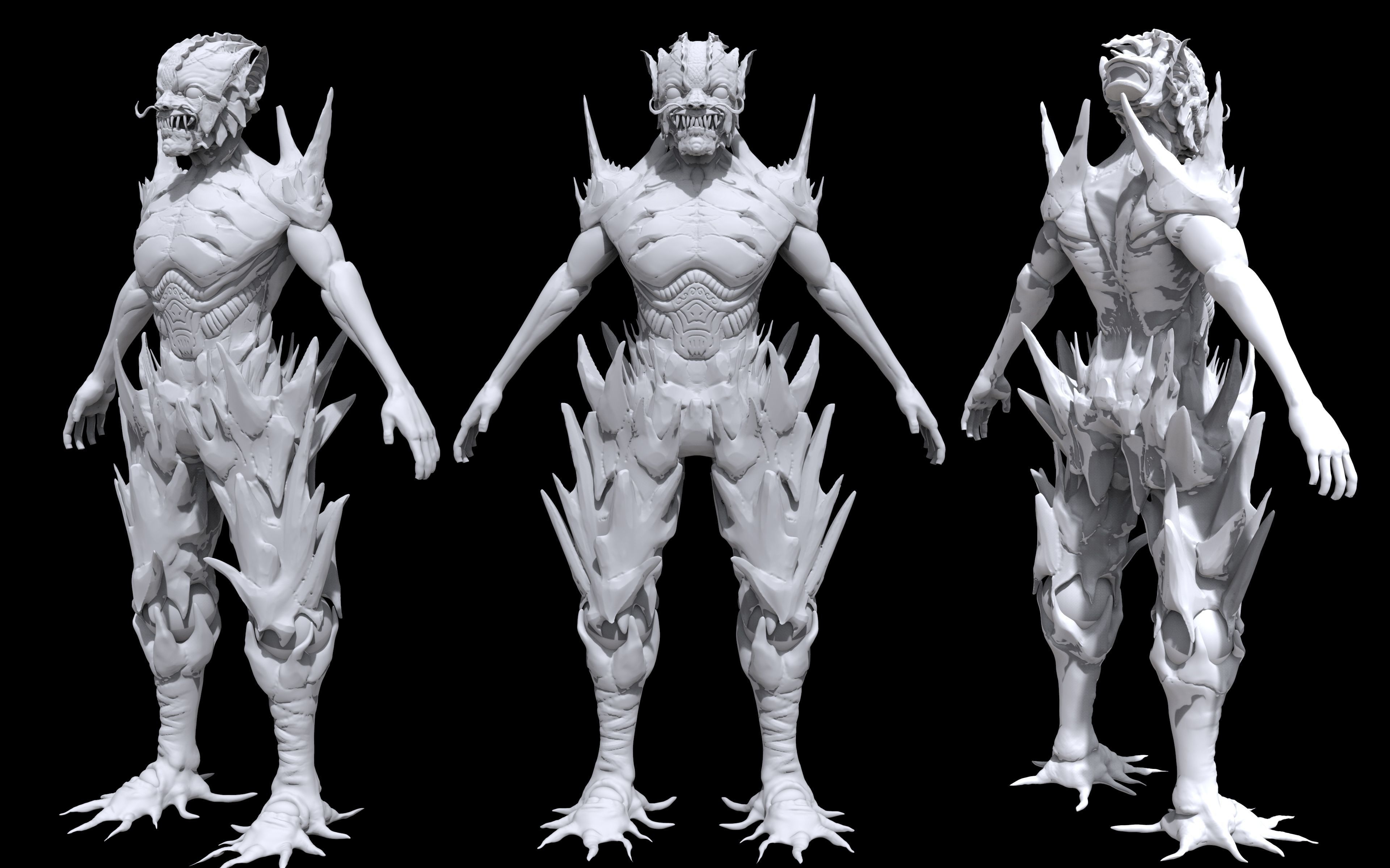 Magice character 3D model_9