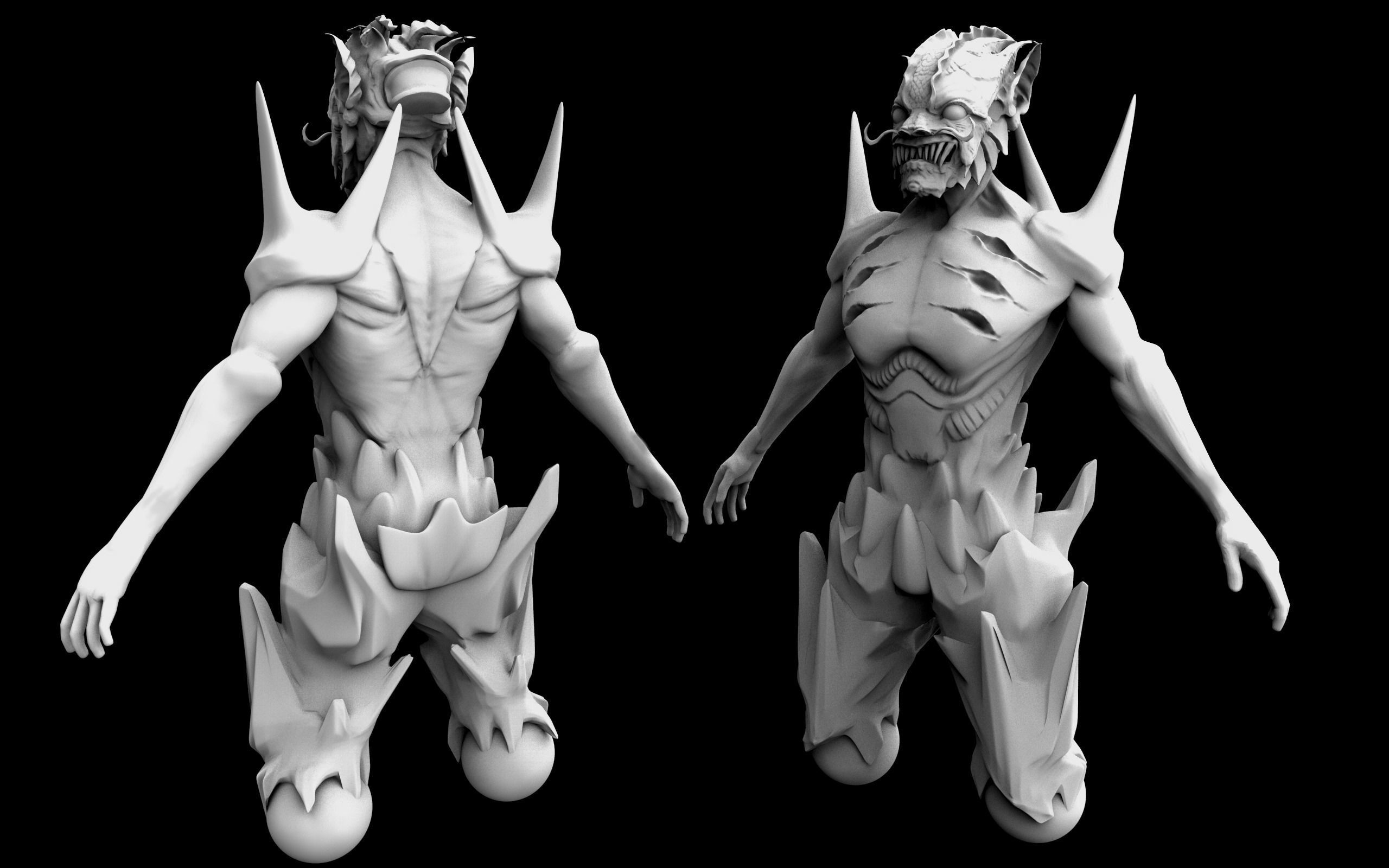 Magice character 3D model_8