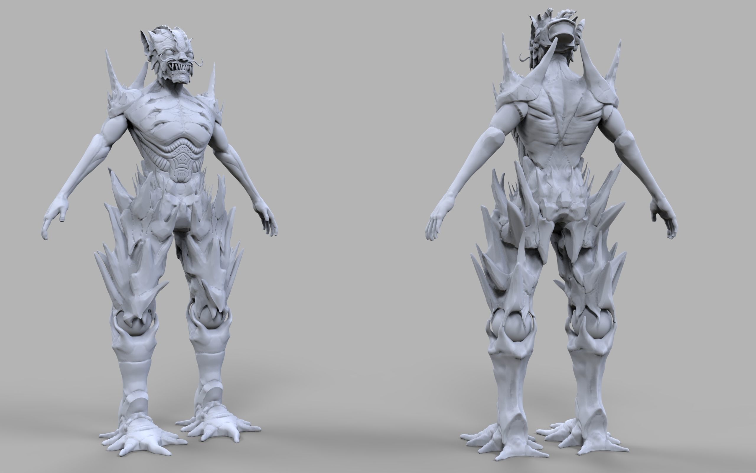 Magice character 3D model_11