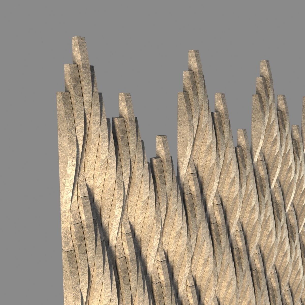 Mosarte Serros 3d Wall Tiles 3D model_5