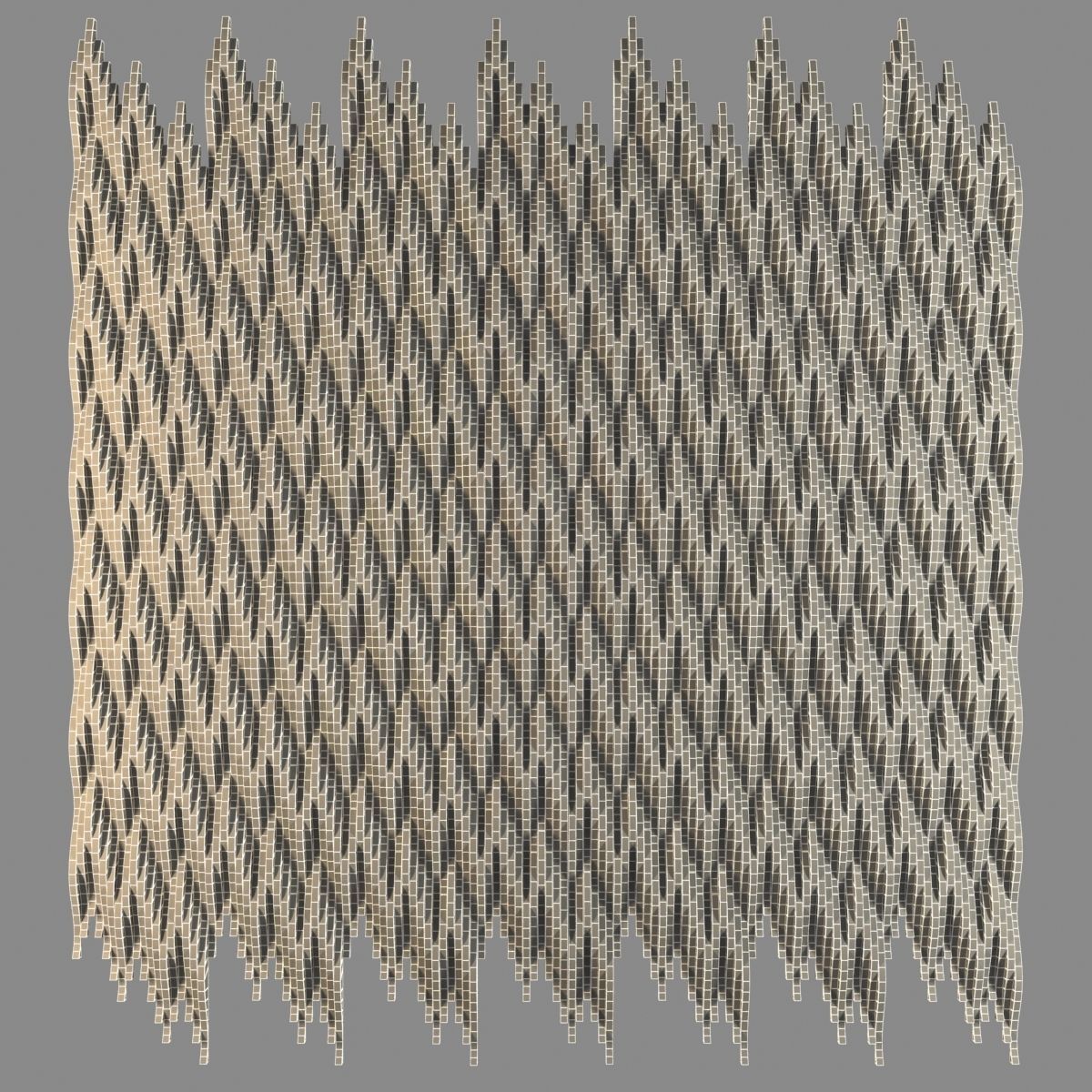 Mosarte Serros 3d Wall Tiles 3D model_2