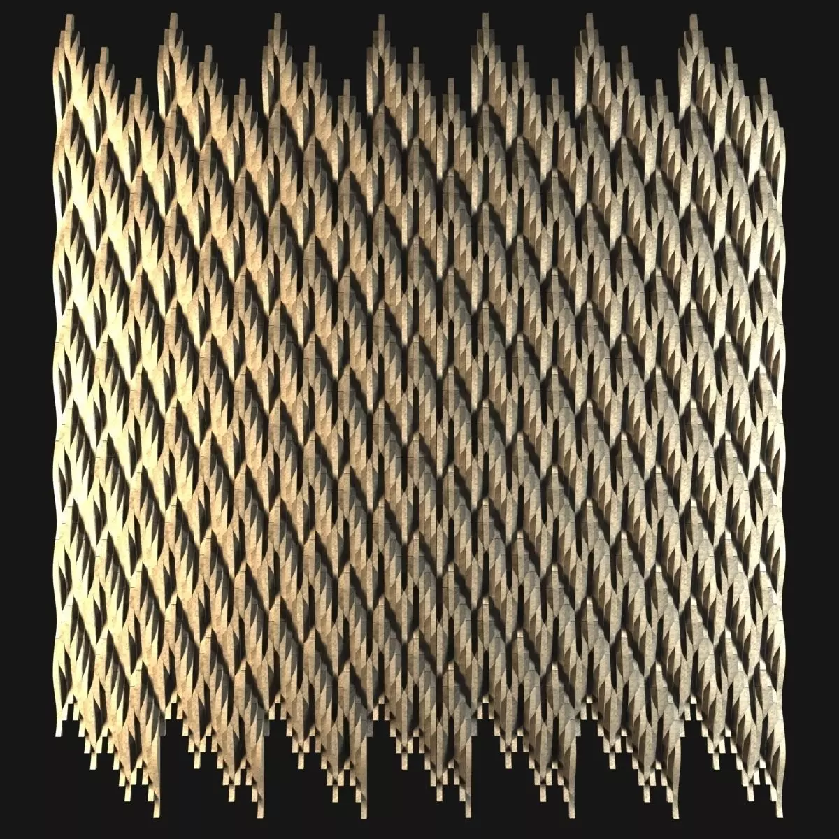 Mosarte Serros 3d Wall Tiles 3D model_0